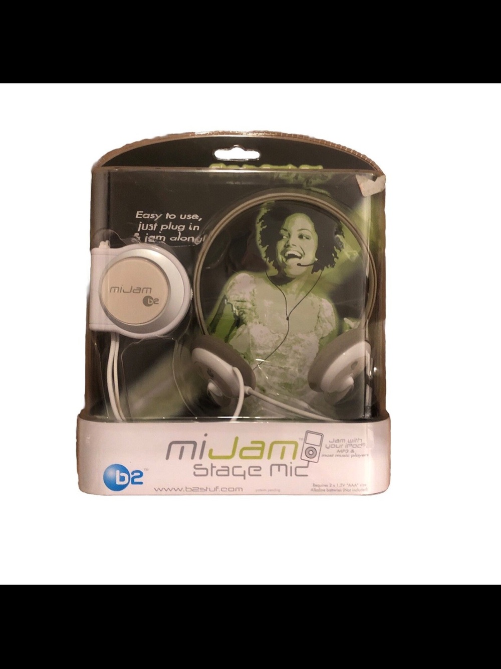Mi Jam Stage Mic Headphones For Ipod And Mp3 Player, Microphone hands Free